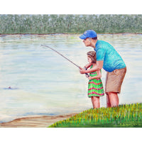 Learning to Fish Place Mat Set of 4