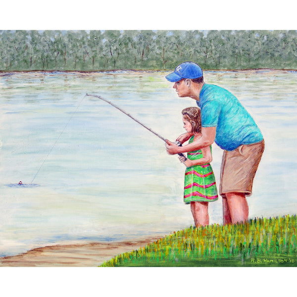 Learning to Fish Place Mat Set of 4