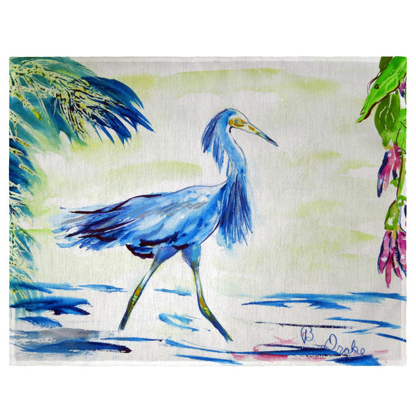 Blue Egret  Place Mat Set of 4