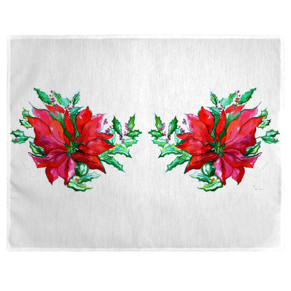 Poinsettia Place Mat Set of 4