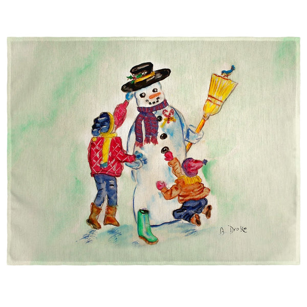 Snowman Place Mat Set of 4