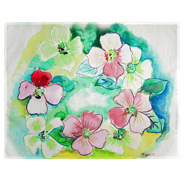 Flower Wreath Place Mat Set of 4
