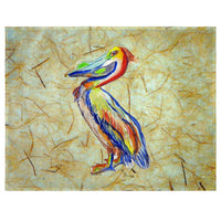 Sylvester Pelican on Rice Place Mat Set of 4