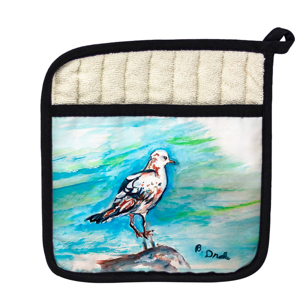 Betsy's Seagull Pot Holder