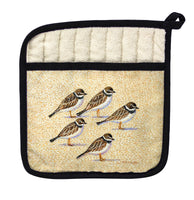 Five Sandpipers Pot Holder