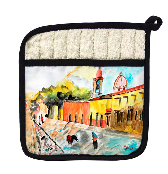 Cathedral Pot Holder