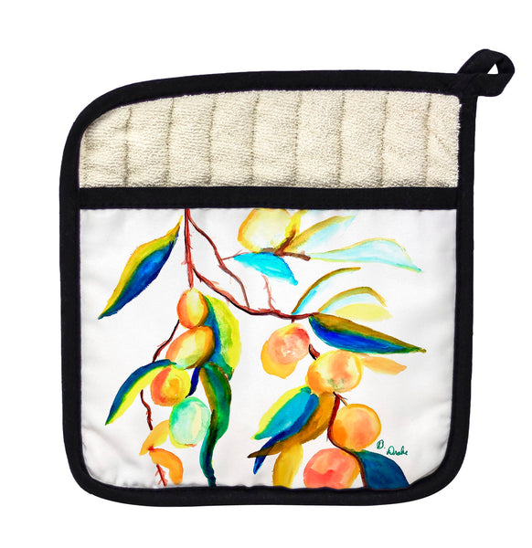 Peaches II Pot Holder