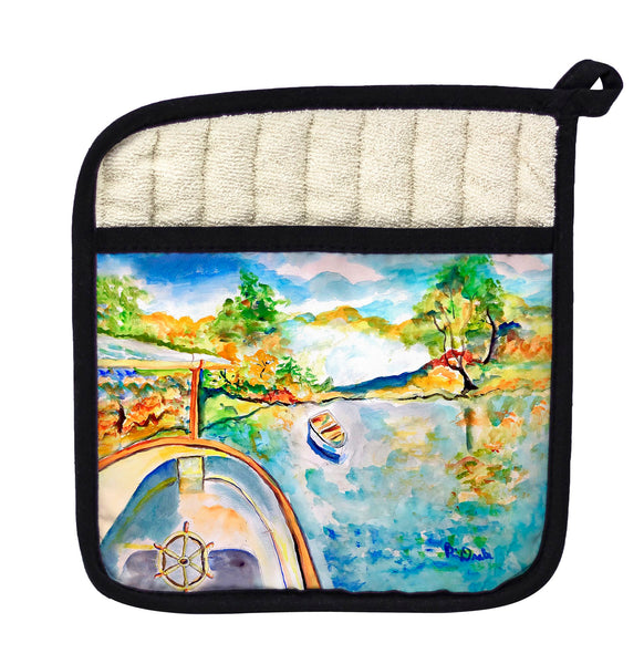 Boat View Pot Holder