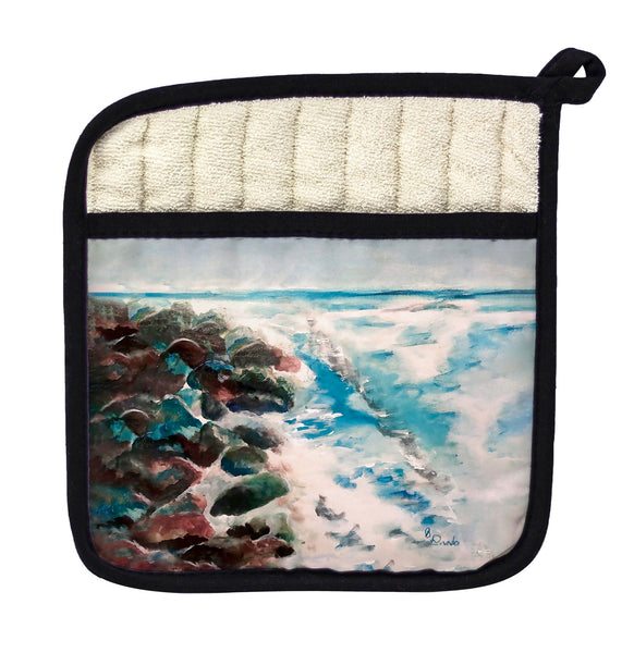 Rough Ocean Pot Holder