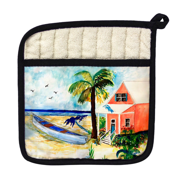 Canoe and House Pot Holder