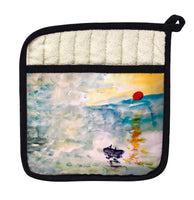 Abstract Sunset Pot Holder