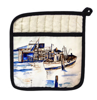 Fishing Boat II Pot Holder