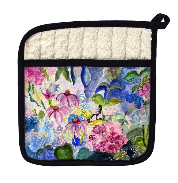 Cone Flowers II Pot Holder