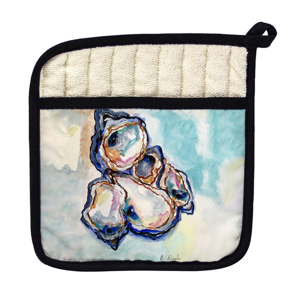 Five Oysters Pot Holder