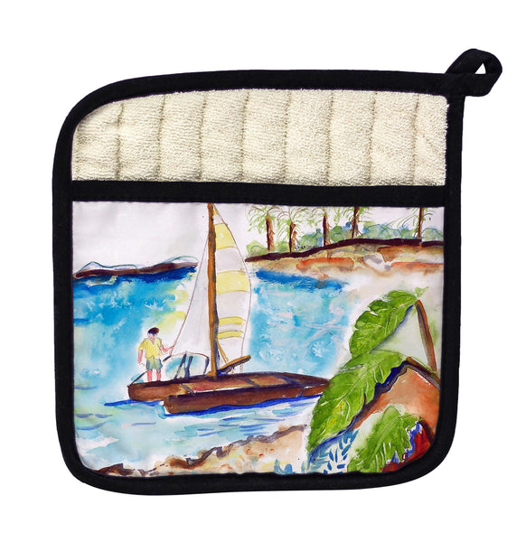Catamaran Pot Holder