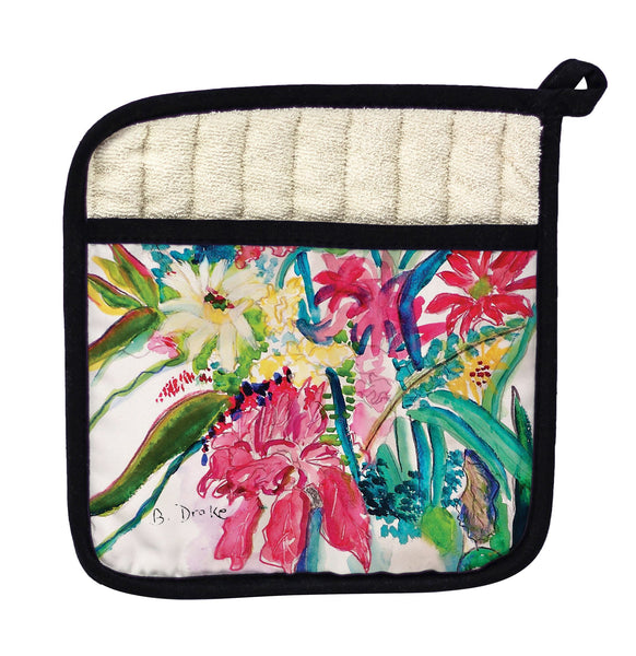 Multi Florals Pot Holder