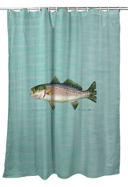 Speckled Trout Shower Curtain