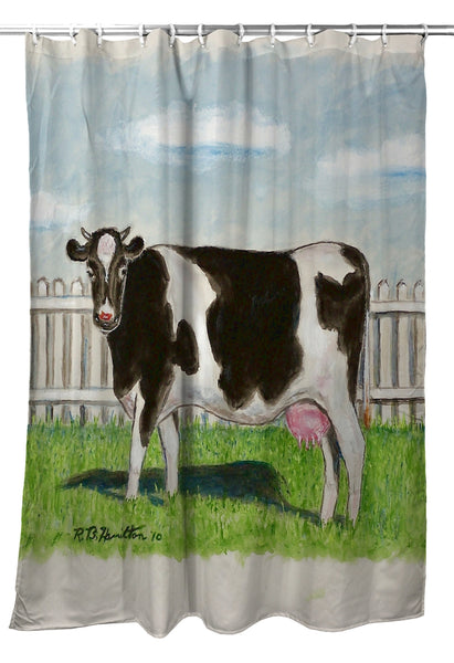Betsy's Cow Shower Curtain