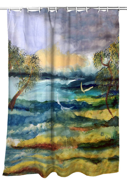 End of Season Shower Curtain