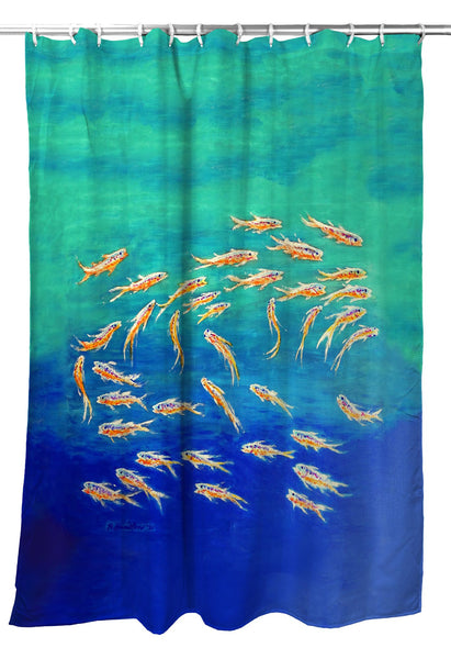 Schooling Fish Shower Curtain