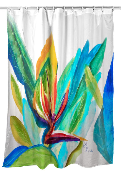 Bird of Paradise Shower Curtain