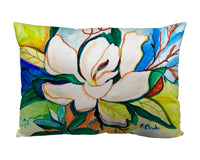 One Magnolia Suede Indoor Zippered Pillow