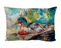 Colorful Duck Suede Indoor Zippered Pillow