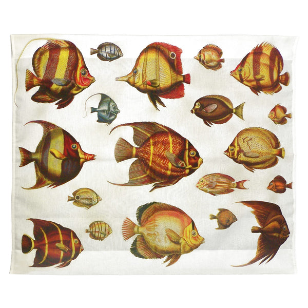 Multi Fish Antique Outdoor Wall Hanging 24x30