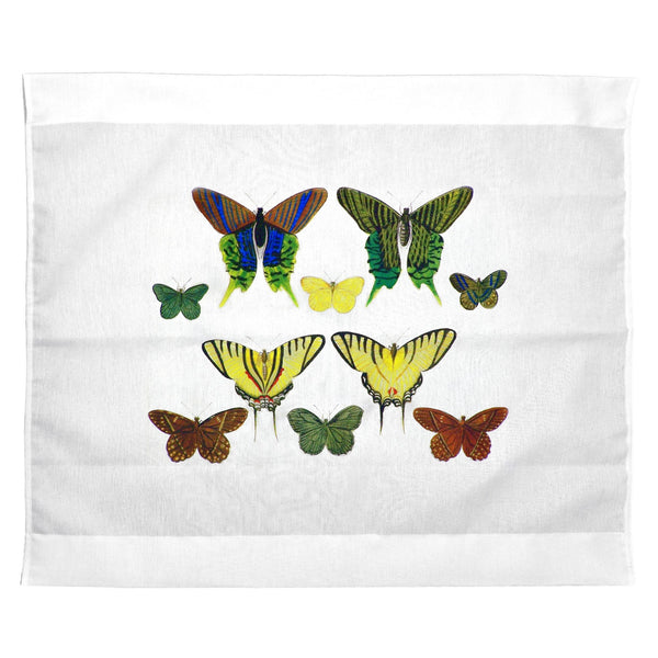 Green Butterflies Outdoor Wall Hanging 24x30