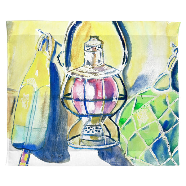 Lantern and Bowies Outdoor Wall Hanging 24x30