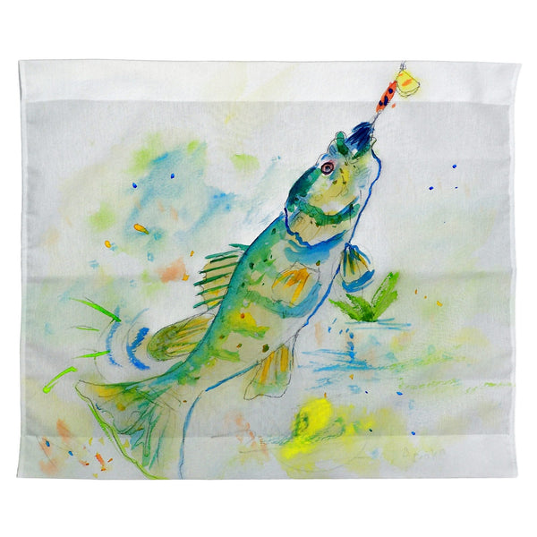 Yellow Perch Outdoor Wall Hanging 24x30