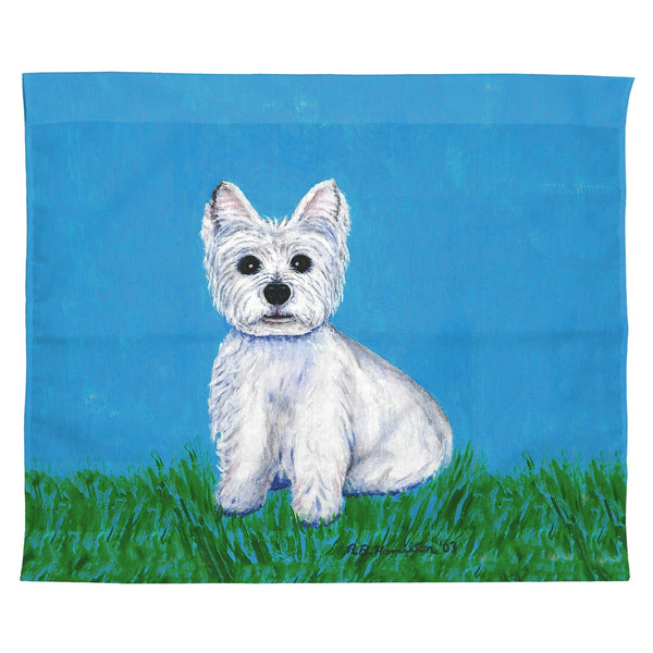 Westie Dog Outdoor Wall Hanging 24x30