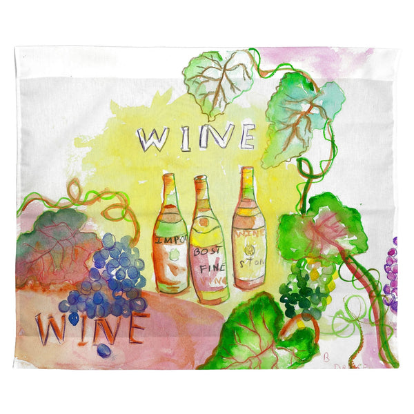 Wine Bottles Outdoor Wall Hanging 24x30