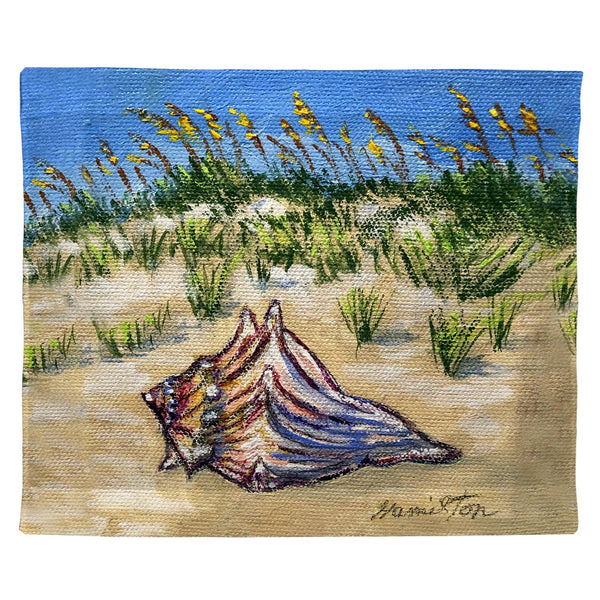 Conch Found Outdoor Wall Hanging 24x30
