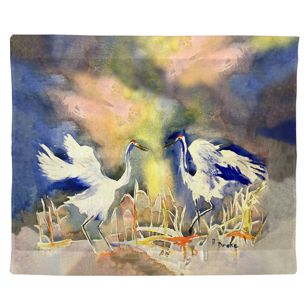 Whooping Crane Outdoor Wall Hanging 24x30