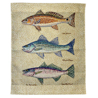 Creek Fish Outdoor Wall Hanging 24x30