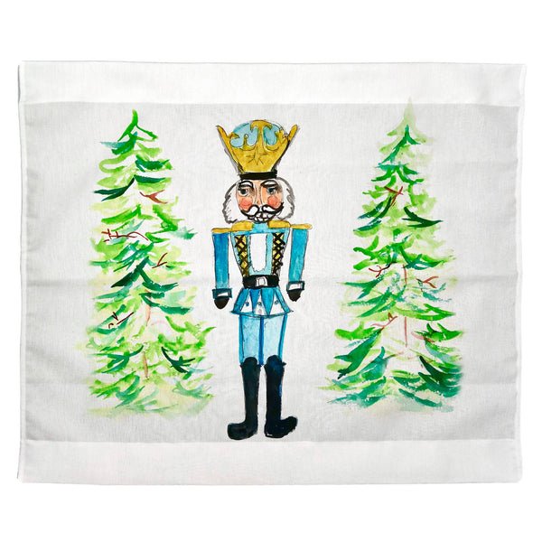 Nutcracker and Trees Outdoor Wall Hanging 24x30