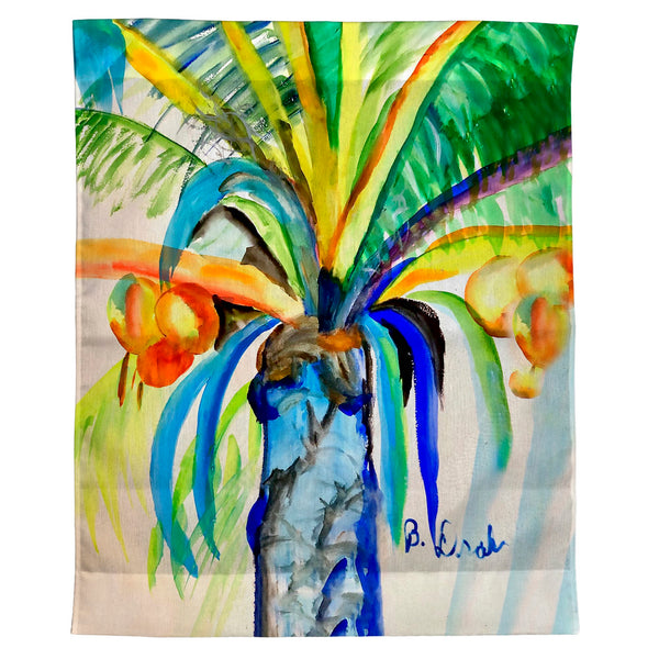 Palm Nuts II Outdoor Wall Hanging 24x30
