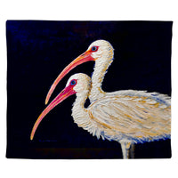 Two Ibis Outdoor Wall Hanging 24x30