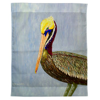 Pelican Portrait Outdoor Wall Hanging 24x30