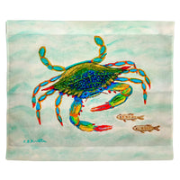 Crab and Fish Outdoor Wall Hanging 24x30