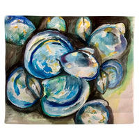 Clams Outdoor Wall Hanging 24x30