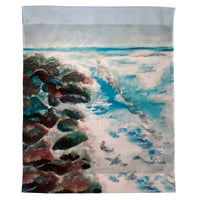 Rough Ocean Outdoor Wall Hanging 24x30