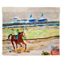 Horse Winning Outdoor Wall Hanging 24x30