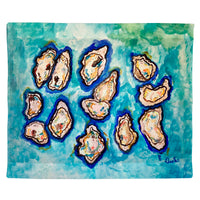 Many Oysters Outdoor Wall Hanging 24x30