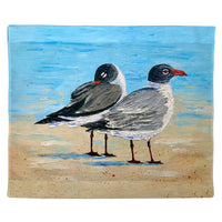 Laughing Sea Gulls Outdoor Wall Hanging 24x30