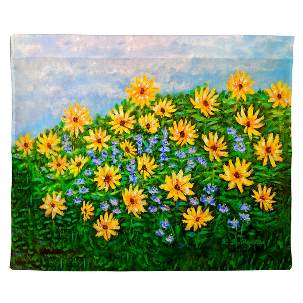 Many Sunflowers Outdoor Wall Hanging 24x30