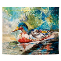Colorful Duck Outdoor Wall Hanging 24x30