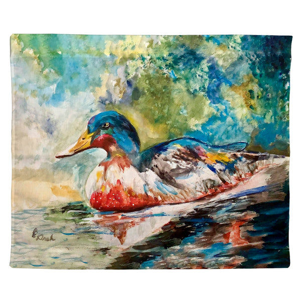 Colorful Duck Outdoor Wall Hanging 24x30