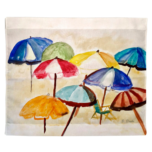 Many Umbrellas Outdoor Wall Hanging 24x30